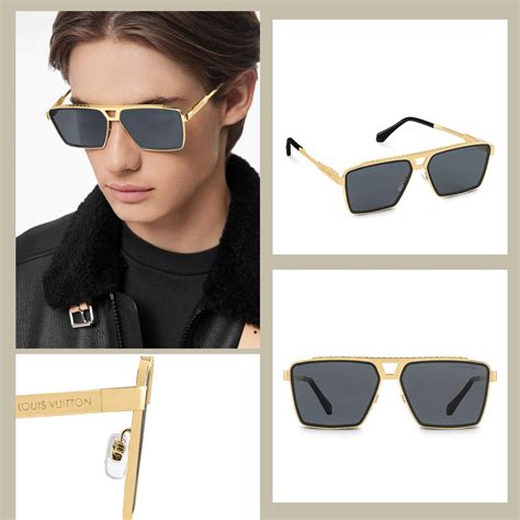 1.1 Evidence Metal Square Sunglasses .